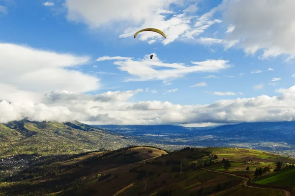 stock image Beautiful Paragliding Day