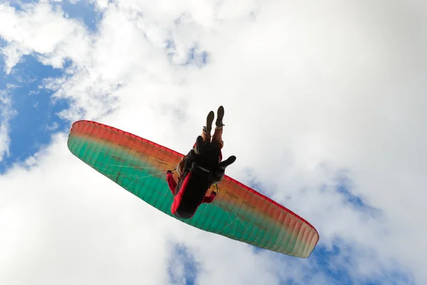 Paragliding start — Stockfoto