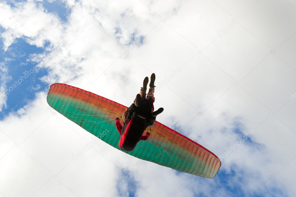 Paragliding Take Off