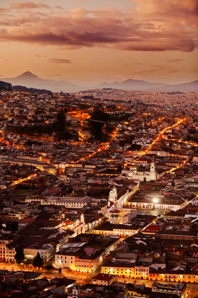 Quito Ecuador Postcard — 스톡 사진