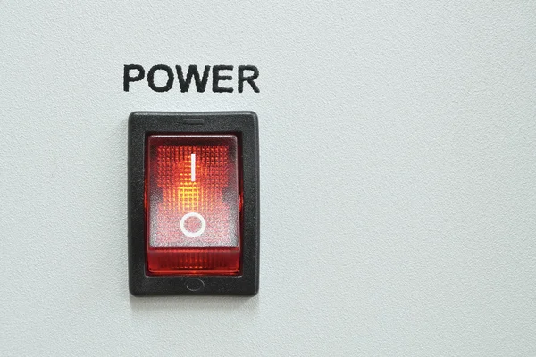Power switch — Stock Photo, Image