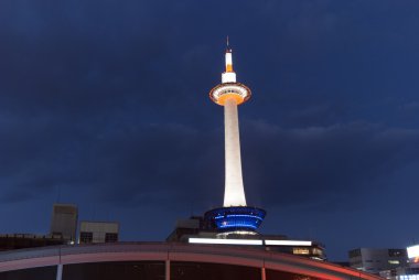 Kyoto tv tower clipart