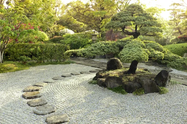 Каменный сад — стоковое фото
