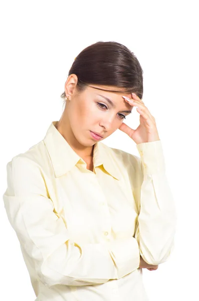 Business woman problems — Stock Photo, Image