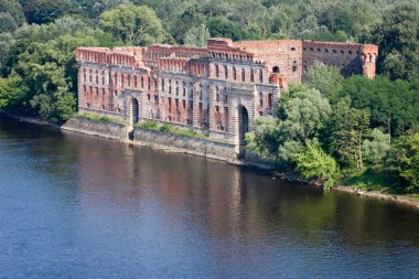 Granary in fortress Modlin clipart