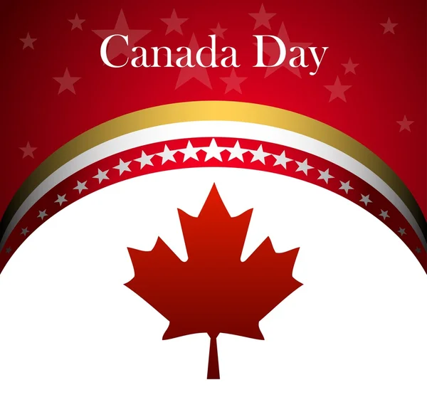 Día de Canadá — Archivo Imágenes Vectoriales