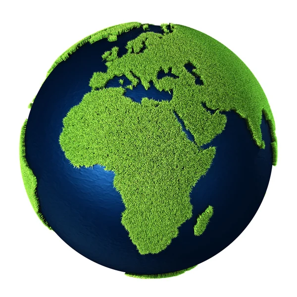 Grama Terra - África — Fotografia de Stock