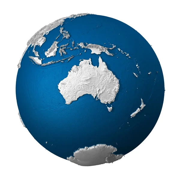 Konstgjorda jorden - Australien — Stockfoto