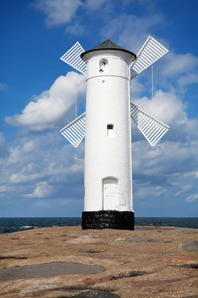 stock image Lighthouse in Swinoujscie