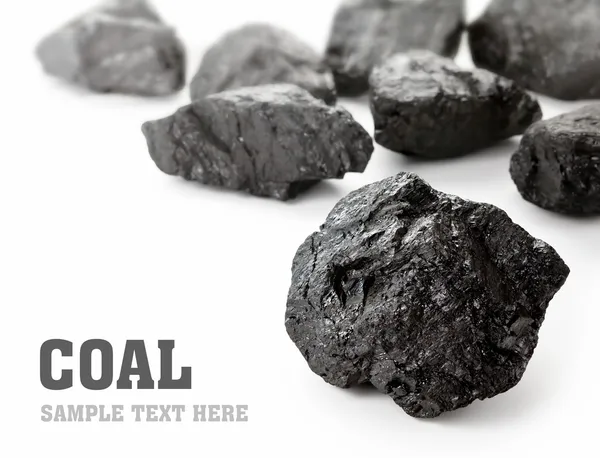 Morceaux de charbon Image En Vente