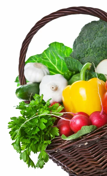 Vegetables Basket — Stock Photo, Image