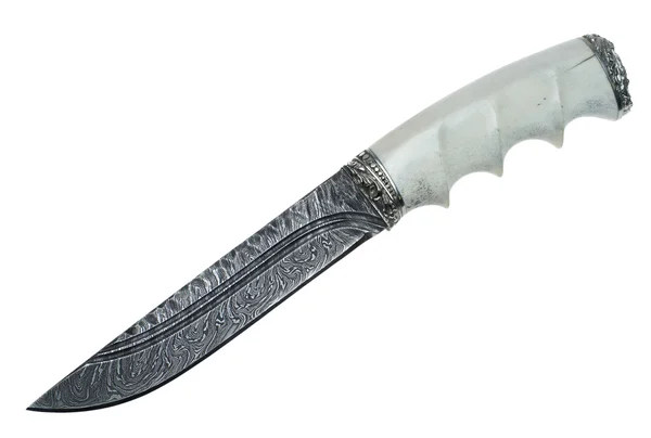 Kniv på en vit bakgrund — Stockfoto