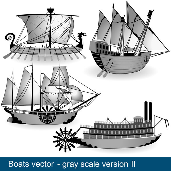 Vector boats 2