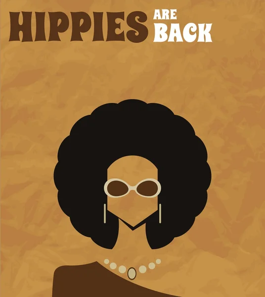Afro žena Royalty Free Stock Ilustrace