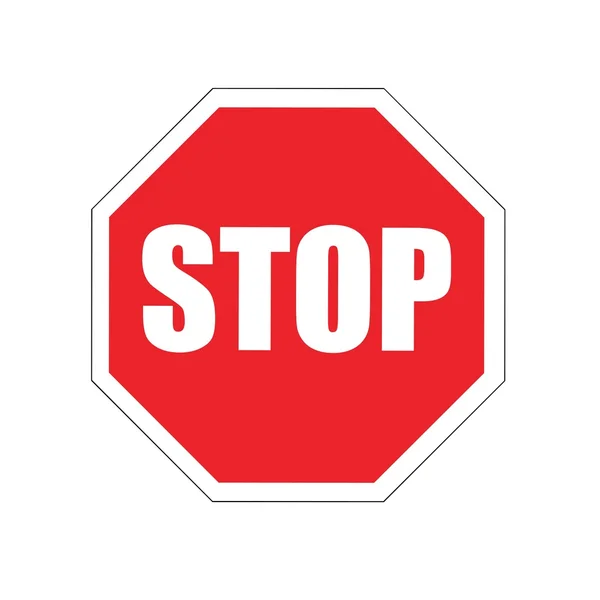 Segnale di stop — Foto Stock