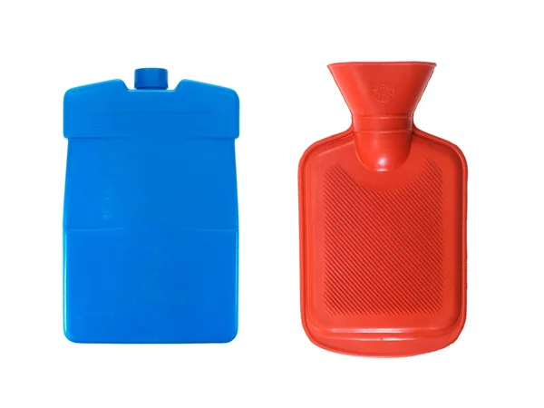 Бутылка горячей воды — стоковое фото
