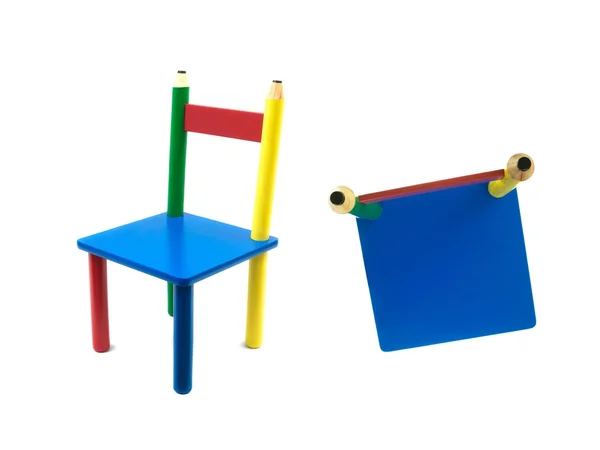 Grać krzesło — Zdjęcie stockowe