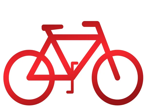 Fahrrad-Illustration — Stockfoto