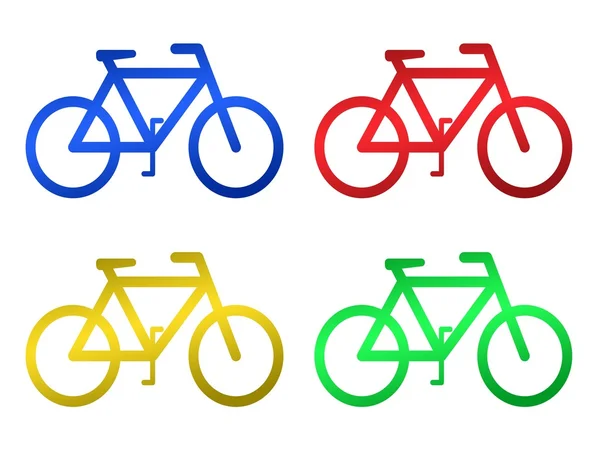 Ilustración de bicicletas —  Fotos de Stock