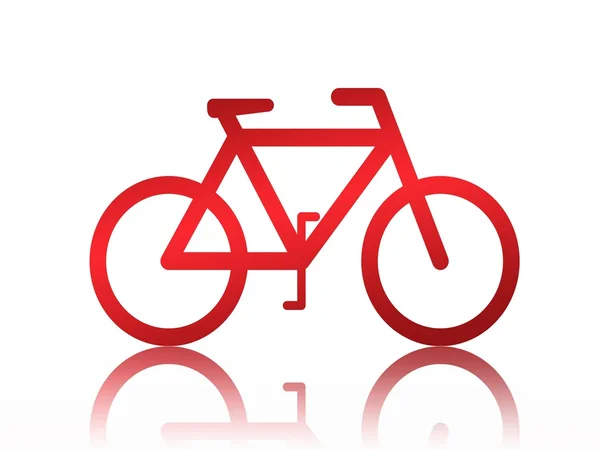 Fahrrad-Illustration — Stockfoto