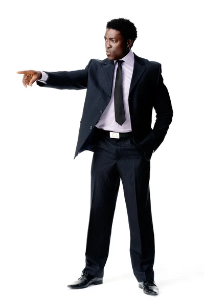 Businessman pointing — Stock Photo, Image