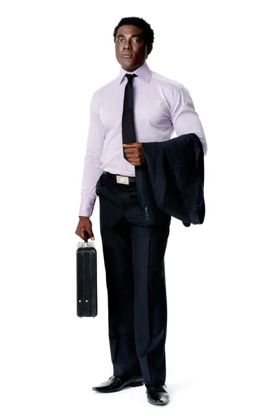 Hombre de negocios maletín —  Fotos de Stock