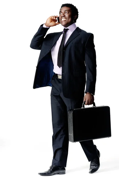 Homem de conversa de negócios — Fotografia de Stock