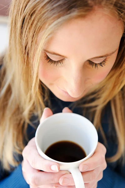 Smell the coffee — Stock Photo, Image