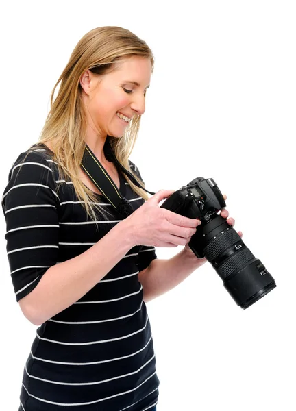 Happy picture taking — Stock Photo, Image