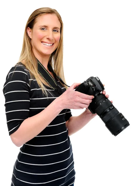 Happy picture taking — Stock Photo, Image