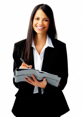 Hispanic businesswoman clipart