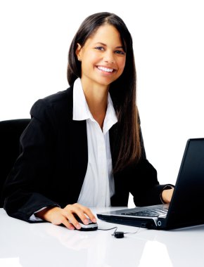 Business office woman clipart