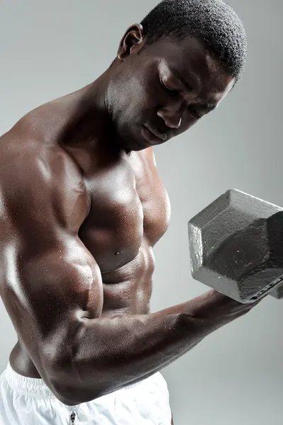 Biceps kadeře — Stock fotografie