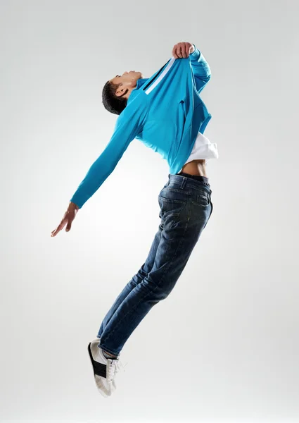 Classic dance jump — Stock Photo, Image