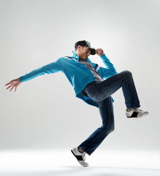 Dançarino na moda — Fotografia de Stock