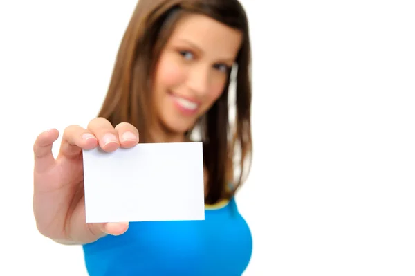 Copyspace business card — Stock Photo, Image