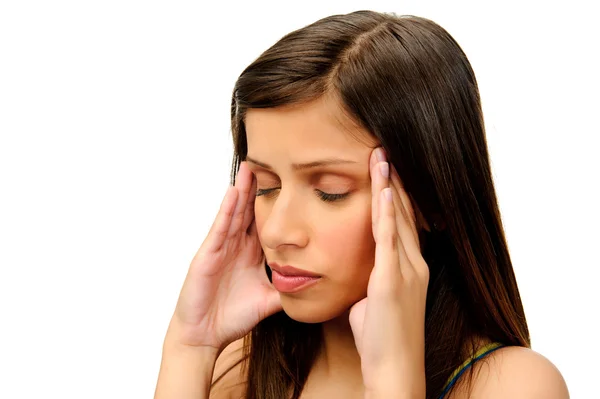 Dolor de cabeza por tensión — Foto de Stock