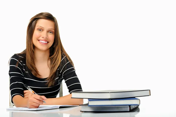 Happy young student Stock Photo
