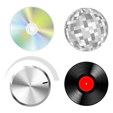 Music set clipart