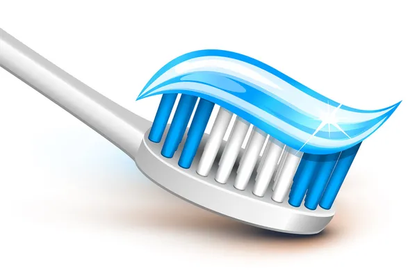 Зубна щітка — стоковий вектор