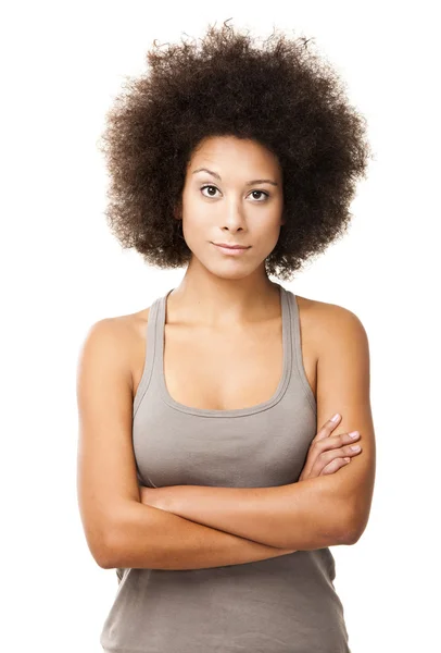 Afro-American woman — Stock Photo, Image