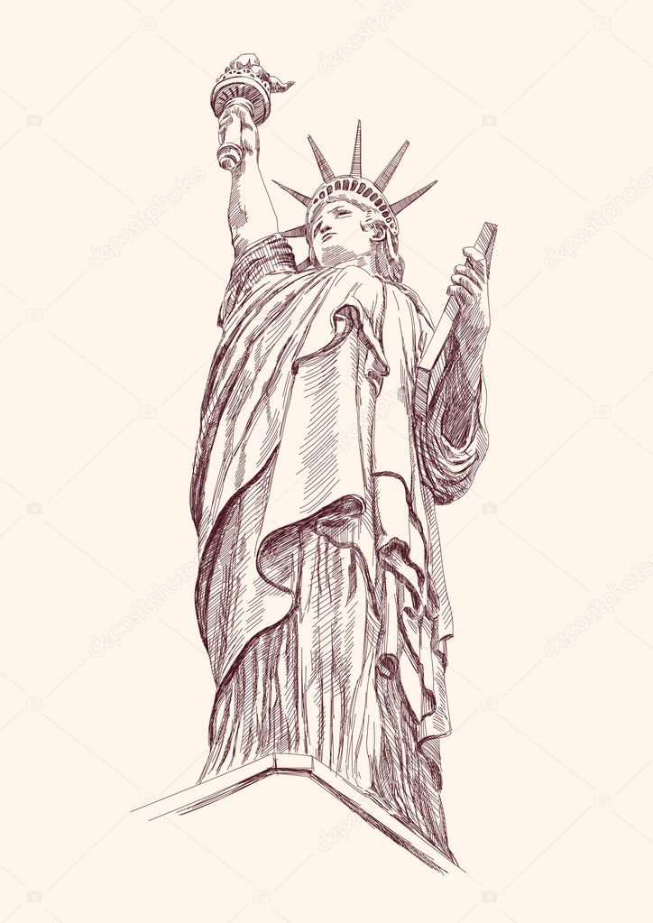 Statue Of Liberty Stock Vector C Vladischern 11083823