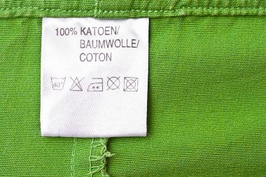 Clothing label clipart