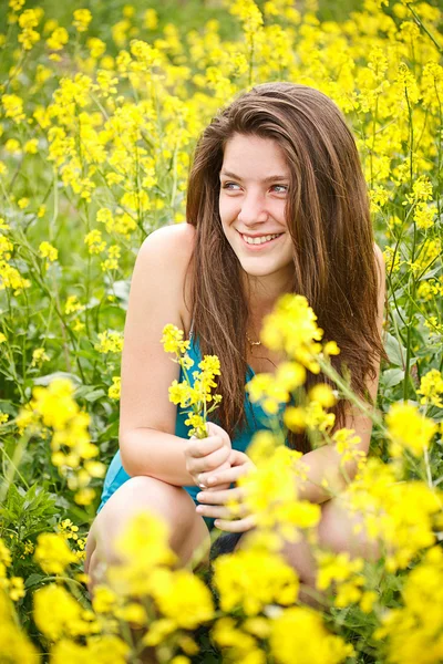 Usměvavá žena — Stock fotografie