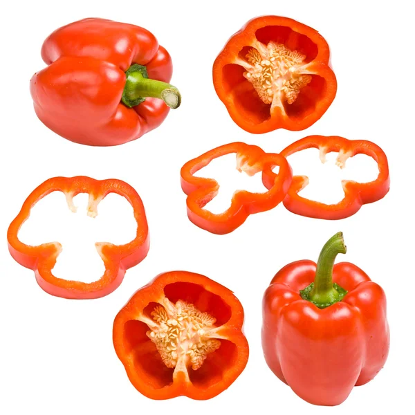 Collection of red pepper — Stock Photo, Image