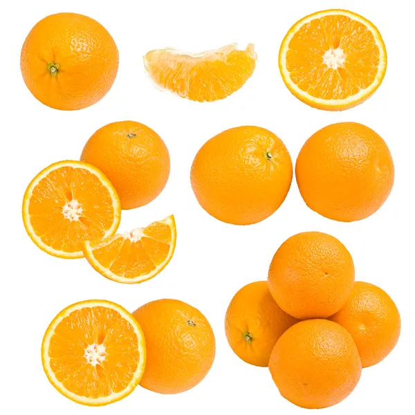Coleção de laranja — Fotografia de Stock