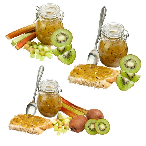 Rhubarb jam — Stock Photo, Image