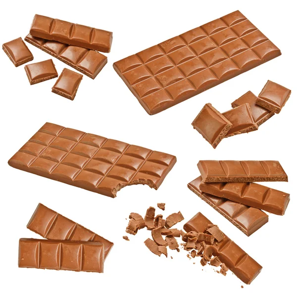 Çikolata koleksiyonu — Stok fotoğraf