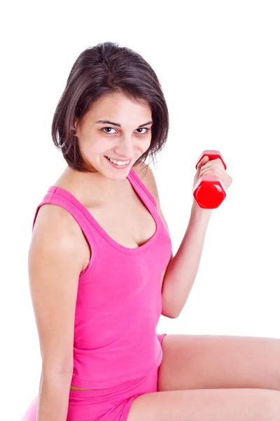 Fitness-Mädchen — Stockfoto