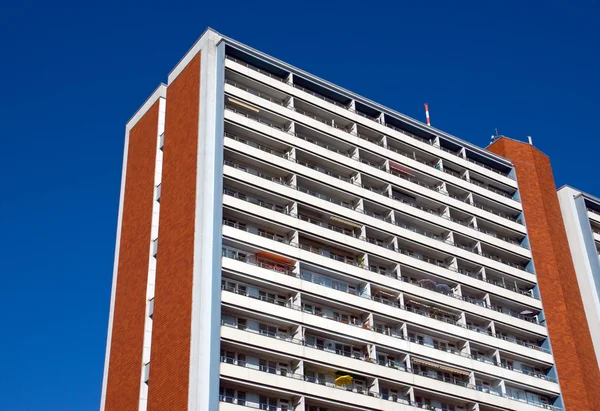 Apartment building in East Berlin — Stock Photo, Image